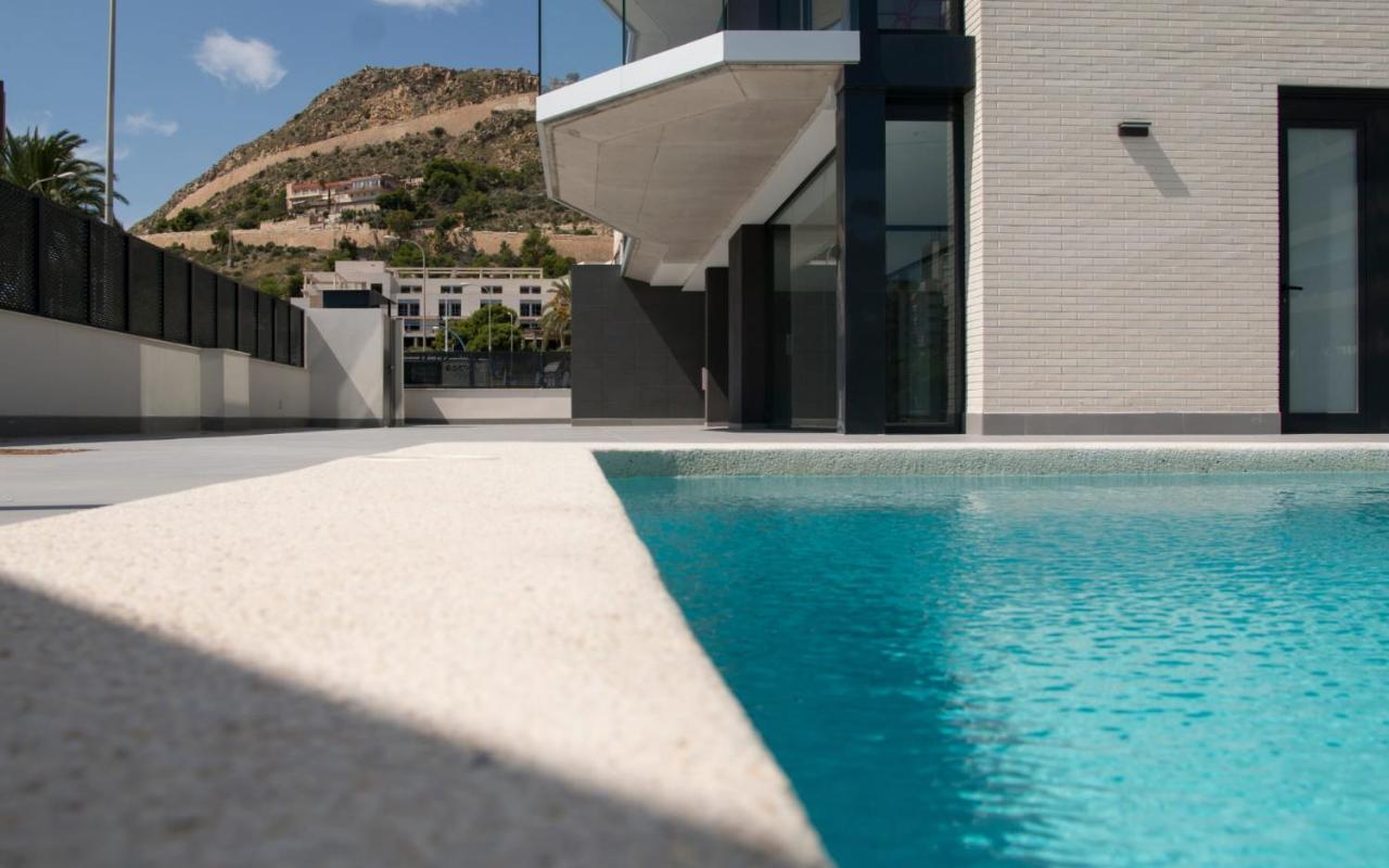 Apartamento Modern Sea Front Sea Water Alicante Exterior foto