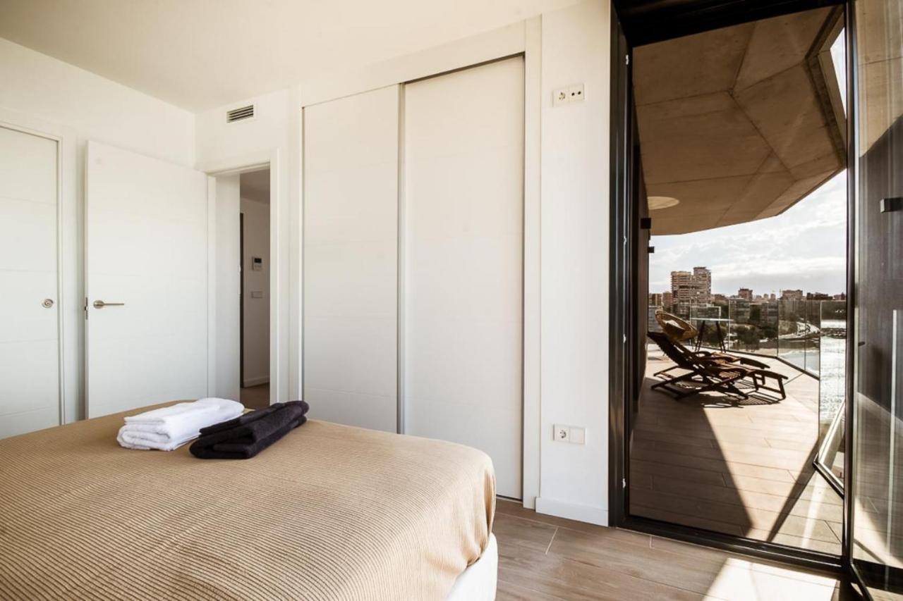 Apartamento Modern Sea Front Sea Water Alicante Exterior foto